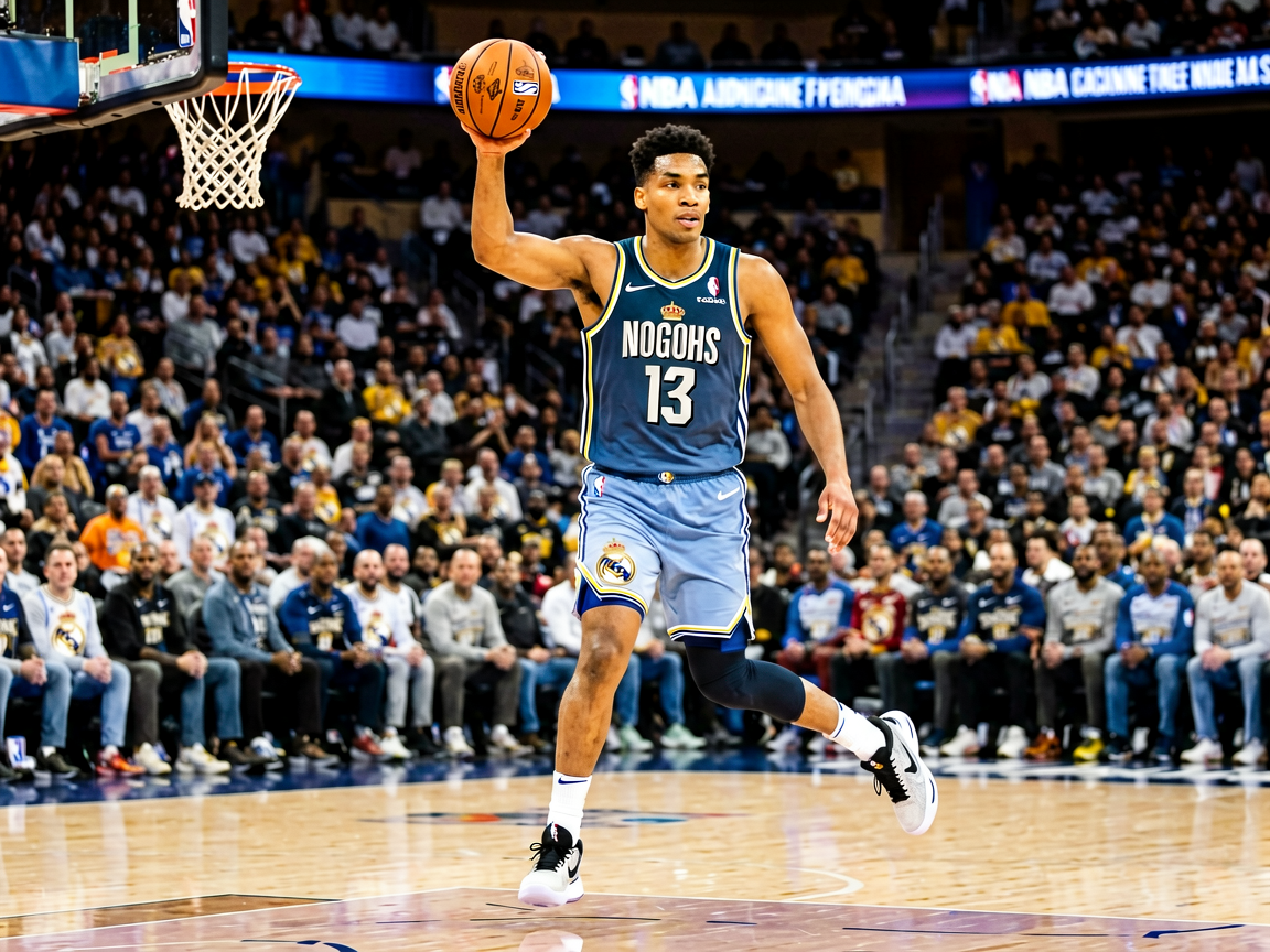 NBA球星在赛场上的精彩瞬间，展现职业篮球竞技水平
